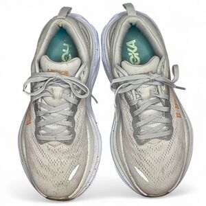Hoka Bondi 8 - Women’s Active Running Shoes - Size 8 Sneakers Hoka One One WIDE